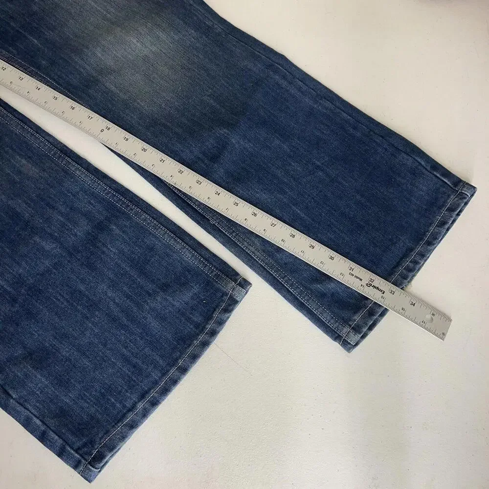 Levi's 527 Bootcut Jeans Men's 38x32 Medium Wash‎ Western Rancher EUC